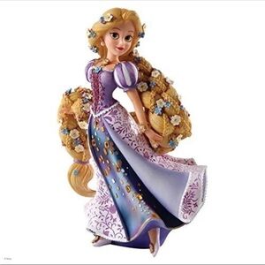 Disney Rapunzel Figurine in Purple and Gold